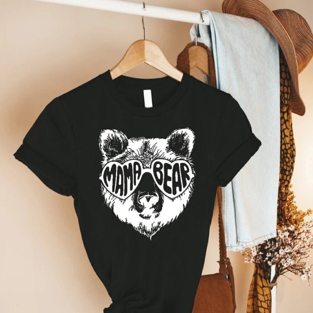Mama Bear Gift Mama Bear Shirt Cute Mama Bear Tshirt Momma Bear Shirt